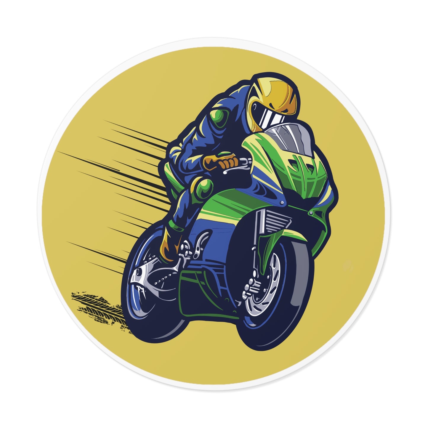 Racing Vinyl Sticker