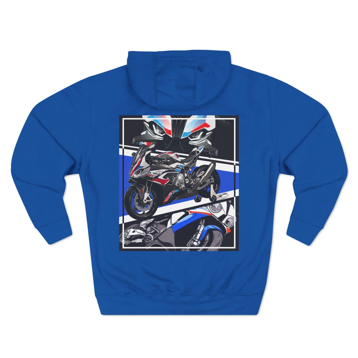 Biker Fleece Hoodie