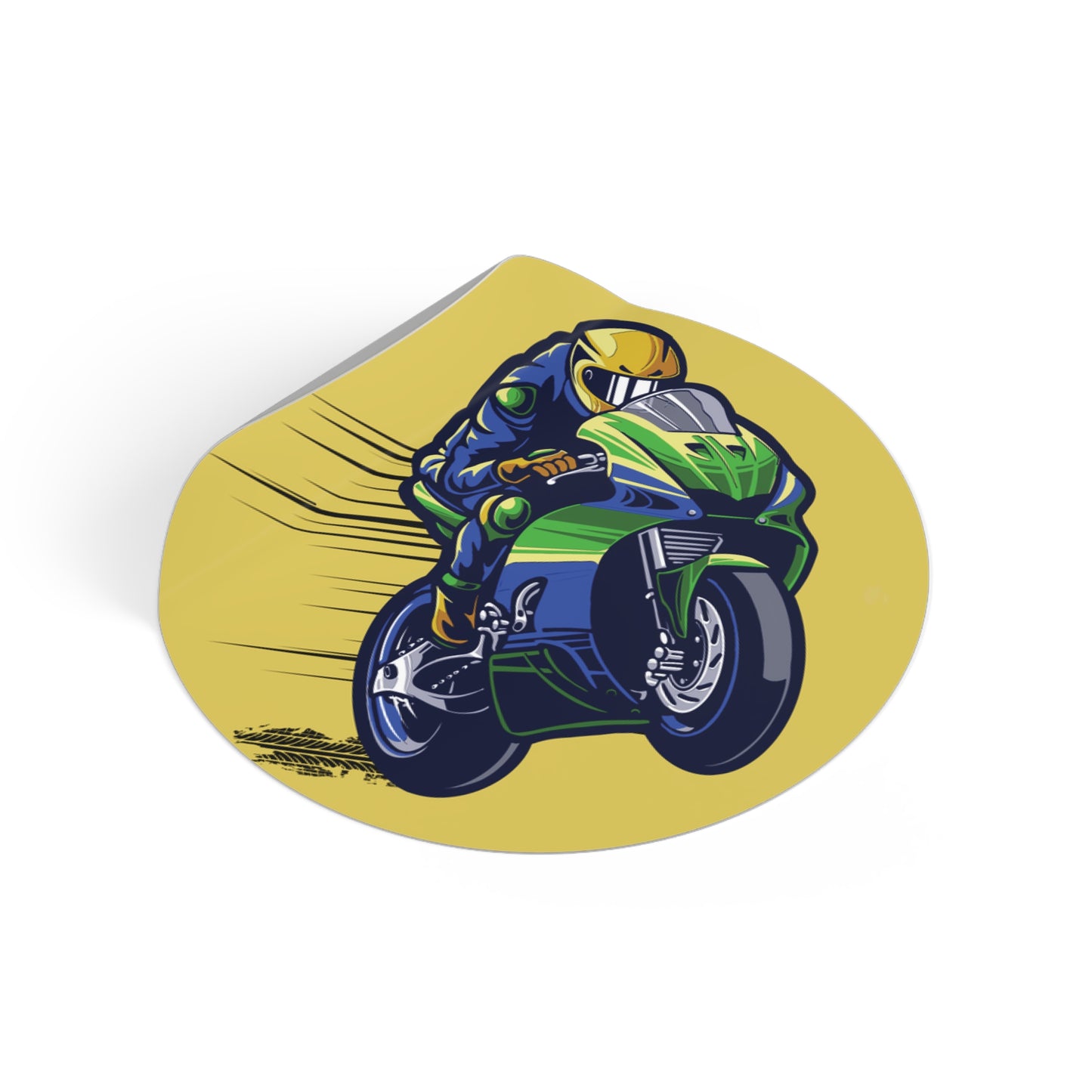 Racing Vinyl Sticker