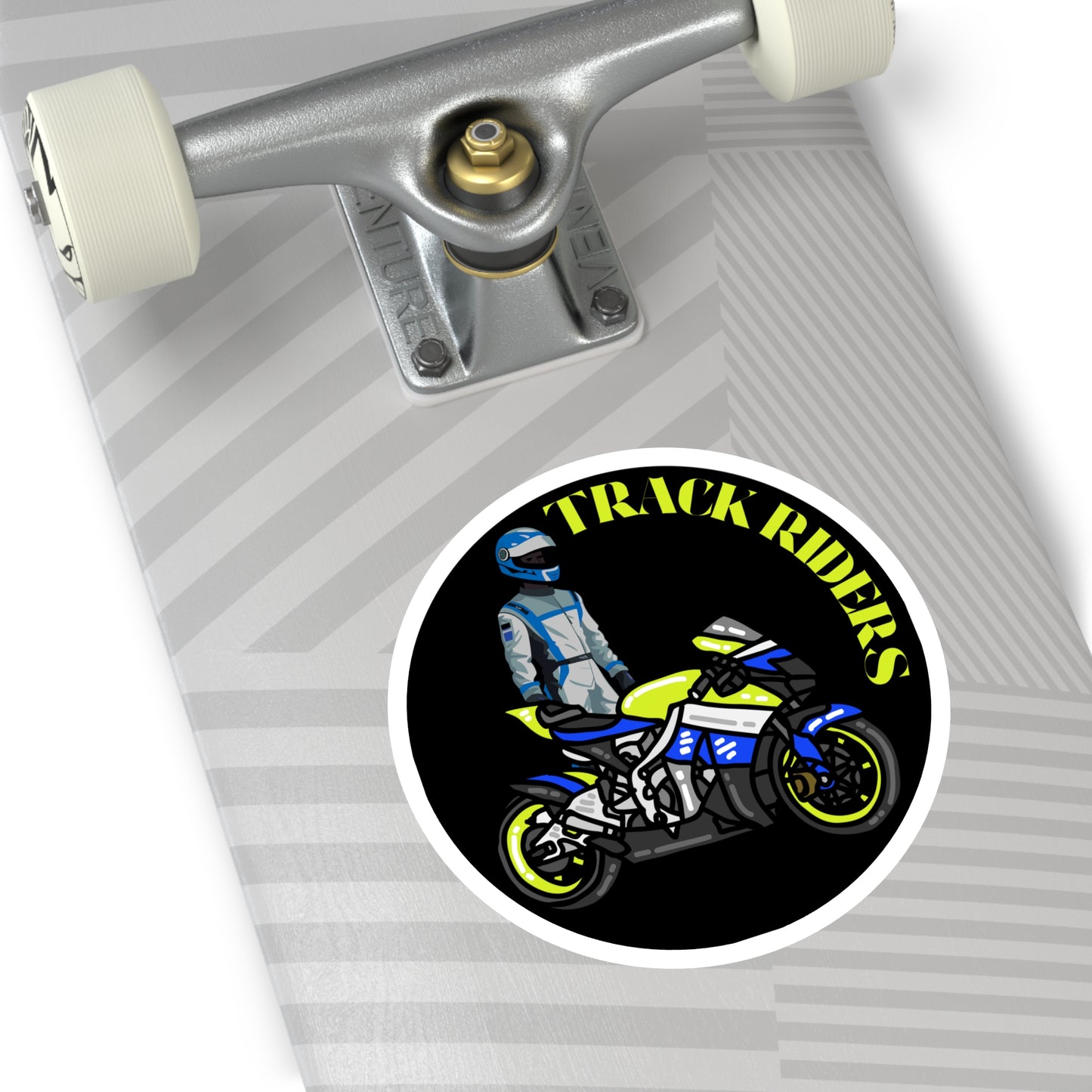 Track Rider Vinyl Sticker