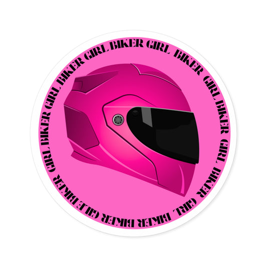 Biker Chick Sticker