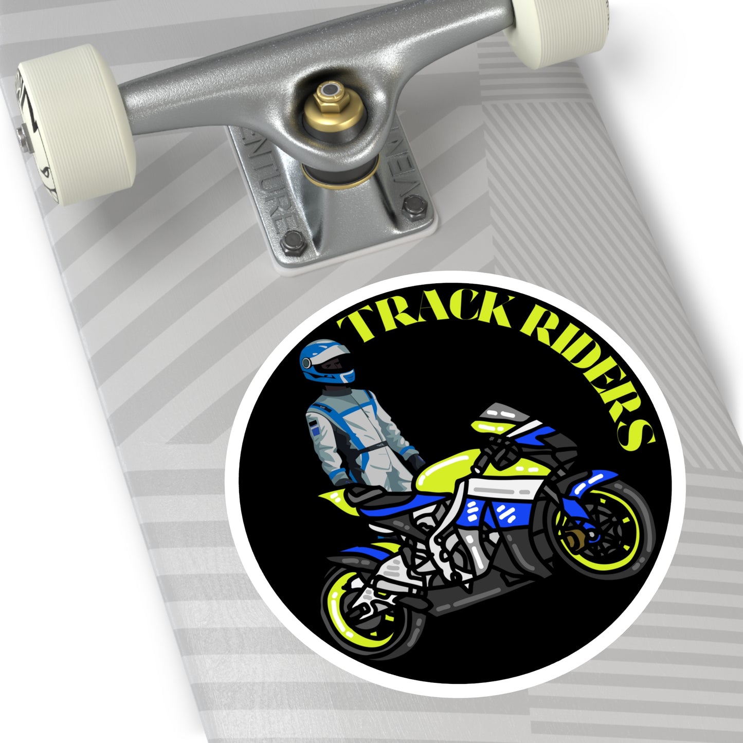 Track Rider Vinyl Sticker