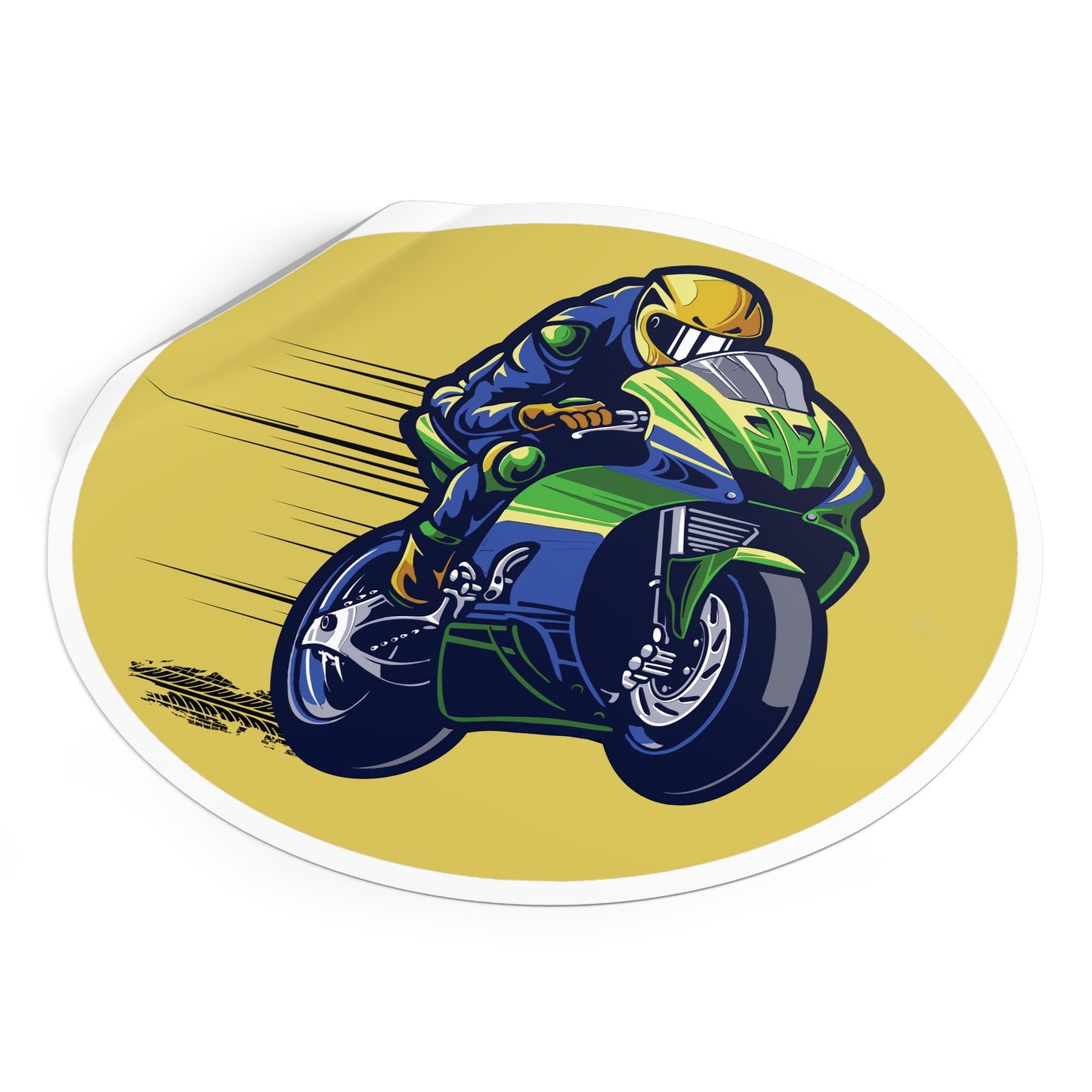 Racing Vinyl Sticker