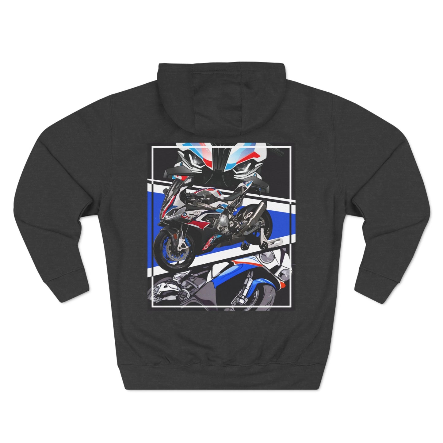 Biker Fleece Hoodie