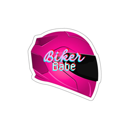 Biker Babe Sticker